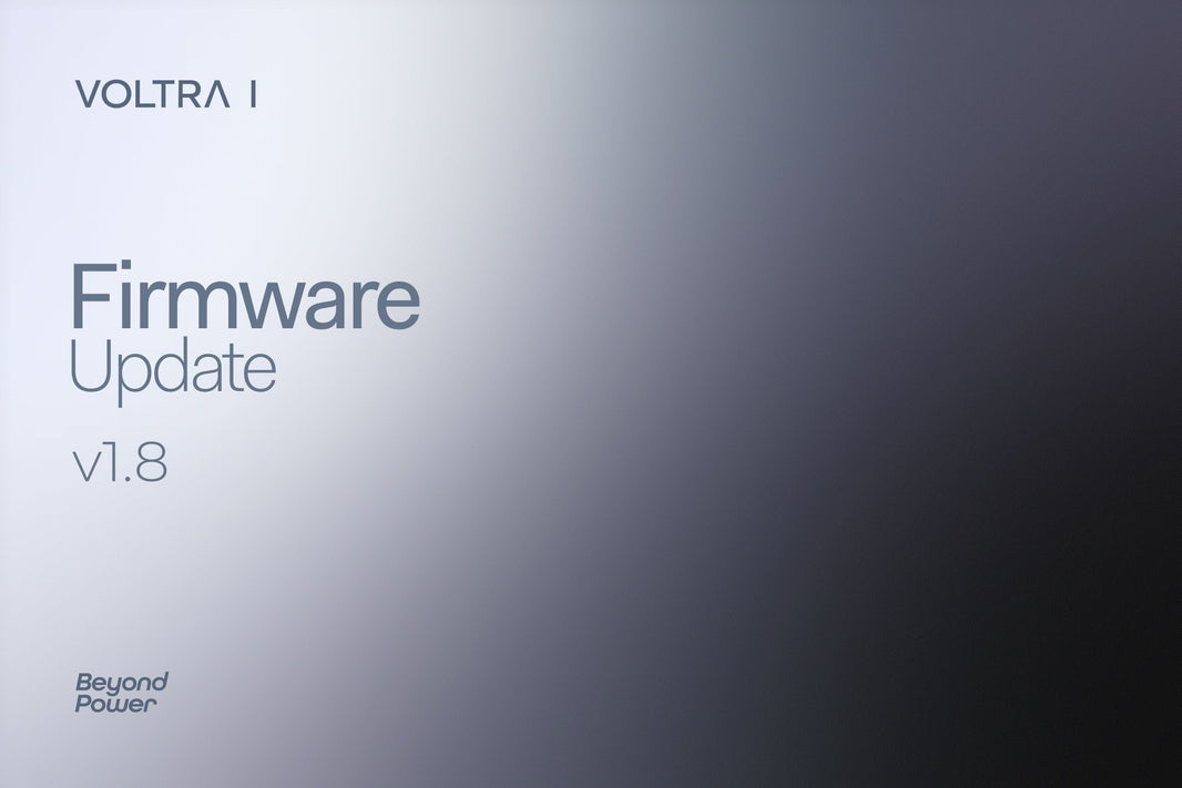 Firmware Version 1.8 for VOLTRA I: Available Now