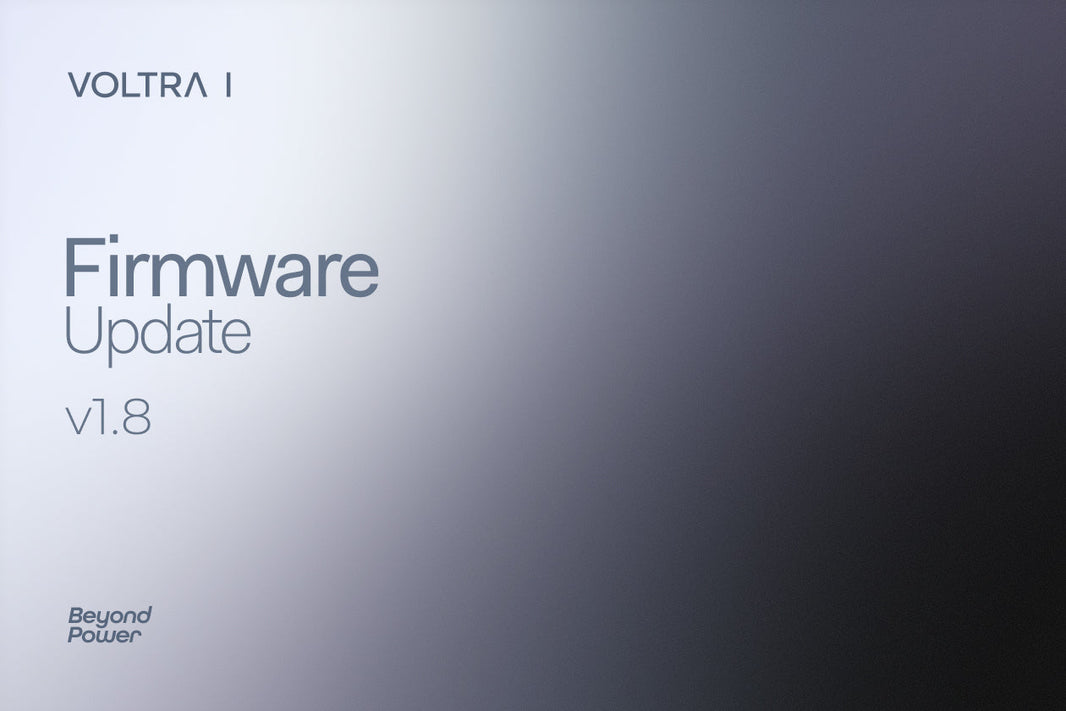 Firmware Version 1.8 for VOLTRA I: Available Now