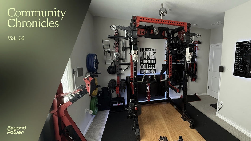 Community Chronicles Vol 10: Jimmy Dang - Elite Training in a 100 Sq Ft Home Gym