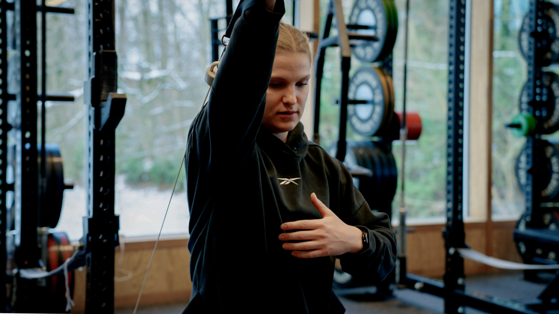 Unilateral Half-Kneeling Shoulder Press