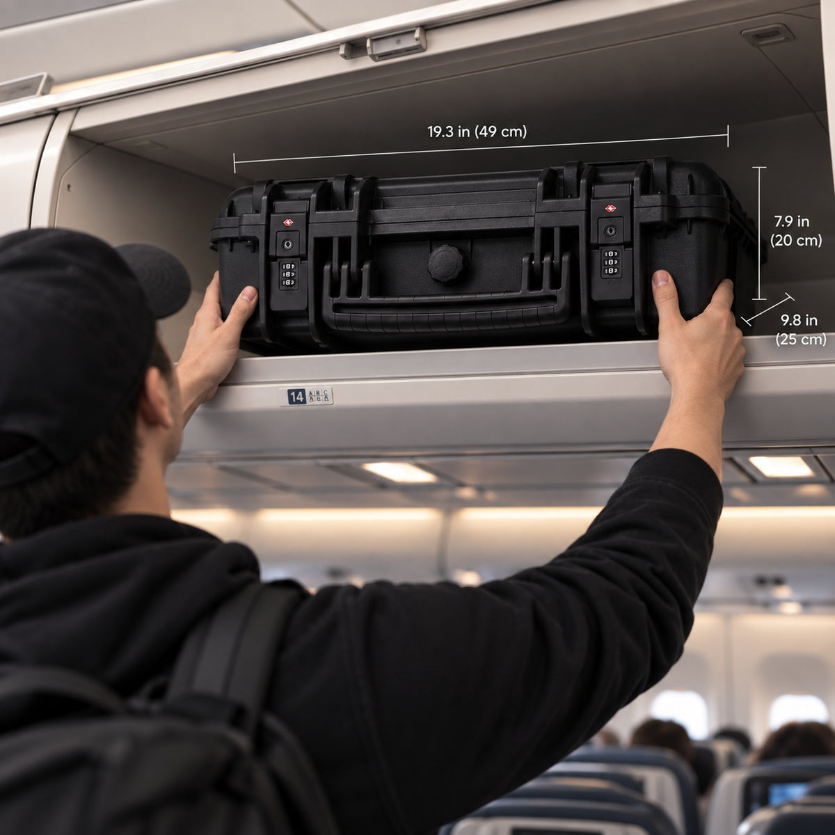 Carry-On Friendly Size