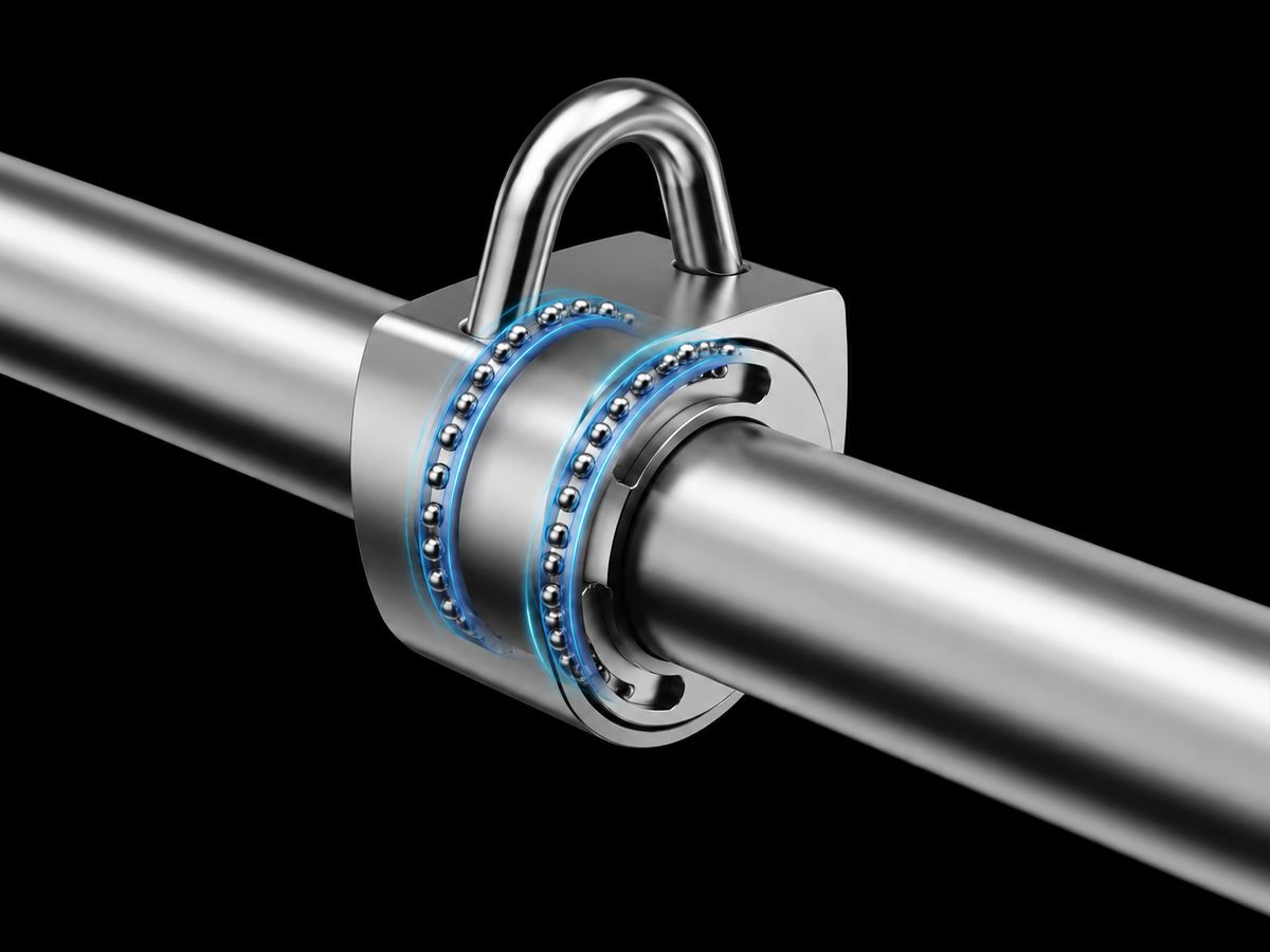 AlumaCore dual-bearing swivel