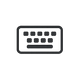 Keyboard operation icon