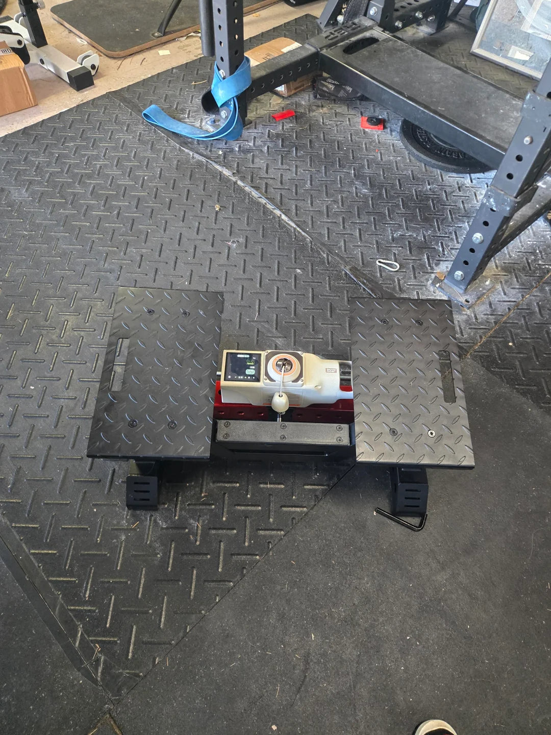 Kinda a DIY belt squat platform