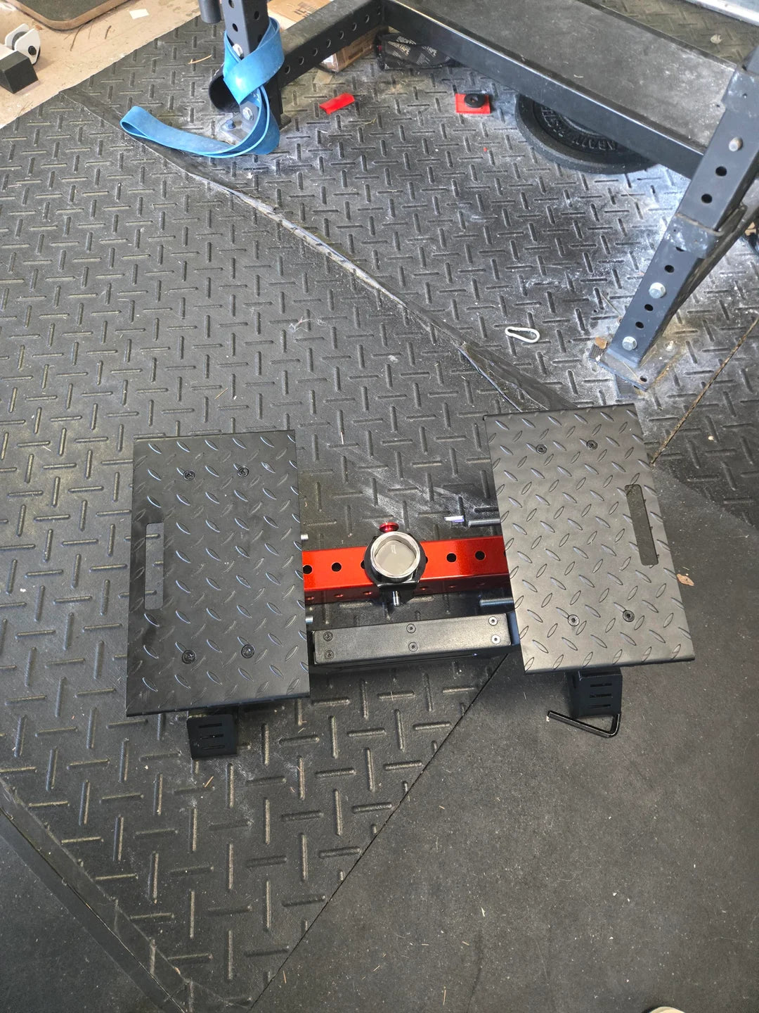 Kinda a DIY belt squat platform