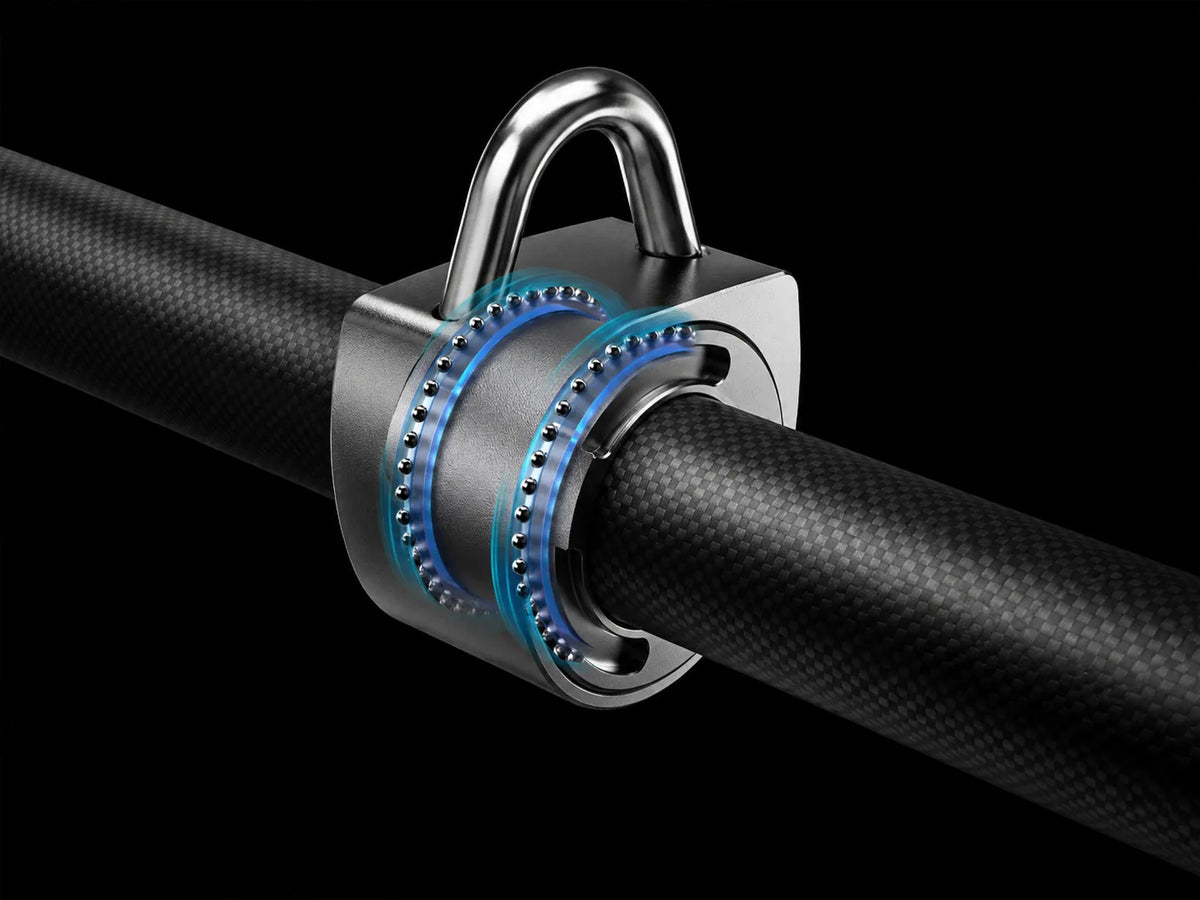 Dual-bearing swivel detail